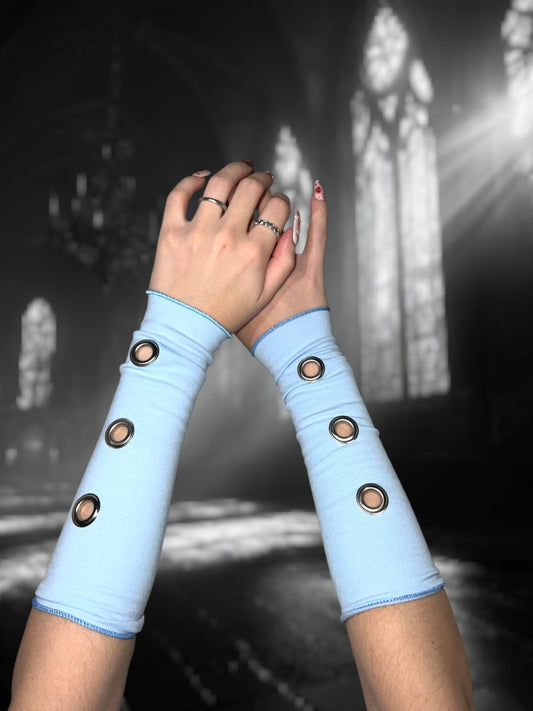 Grommet Wrist Warmers