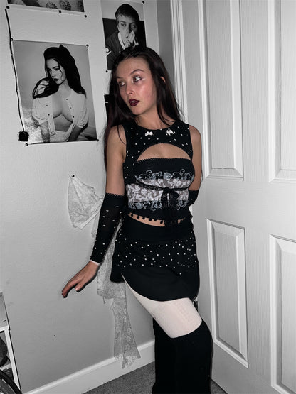 ghost ballet - polka dot set