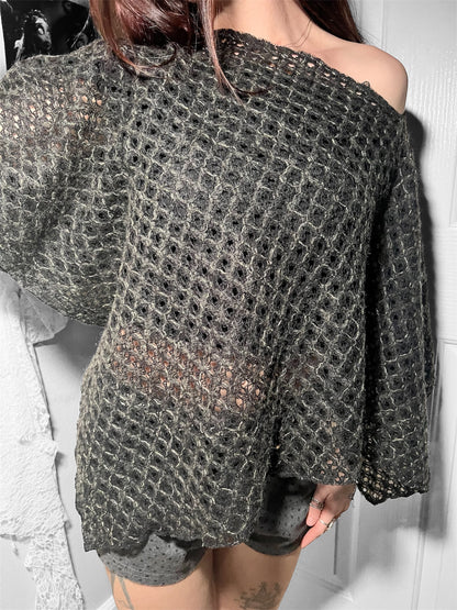 grieflight - crochet poncho