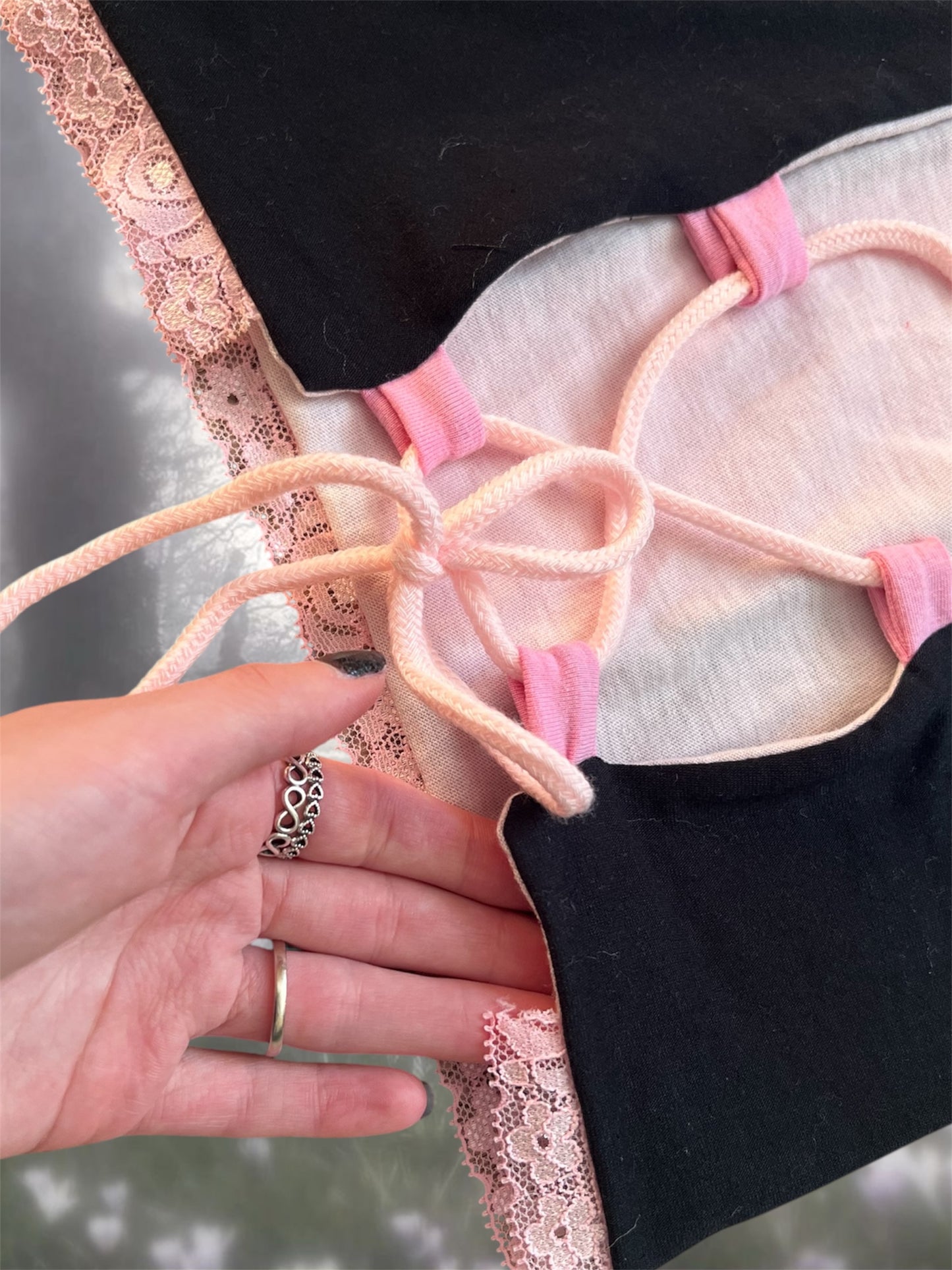 thorn kiss - strapless top