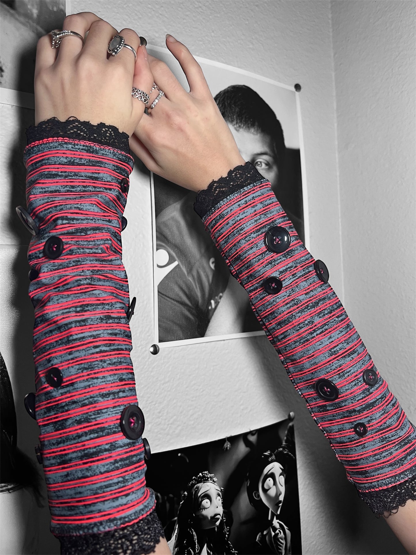 twilight candy - leg/arm warmers