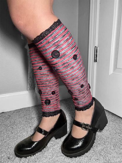 twilight candy - leg/arm warmers