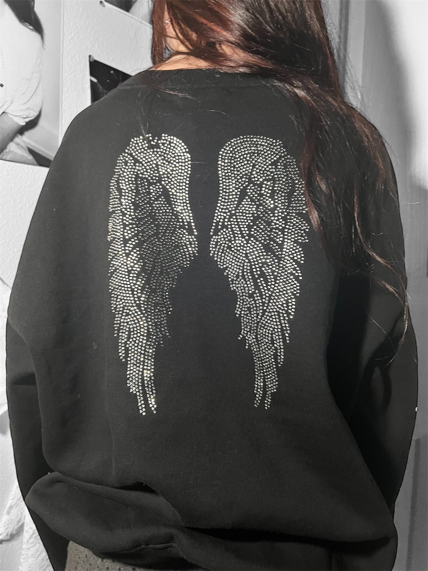 broken halo - crewneck sweater