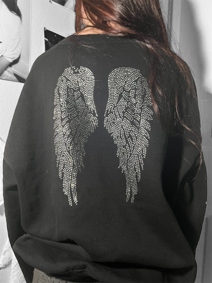 broken halo - crewneck sweater