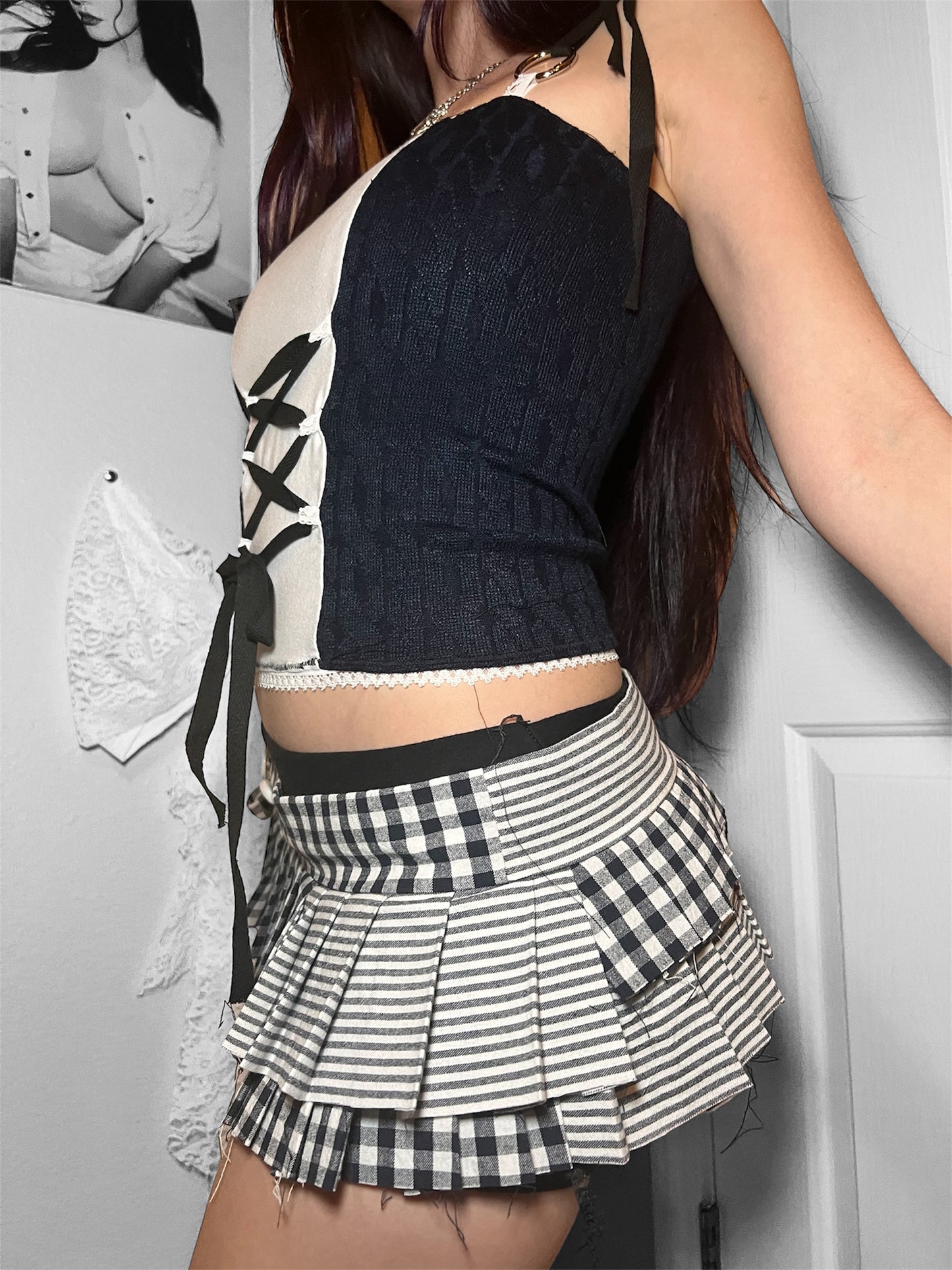 midnight picnic - mini skirt