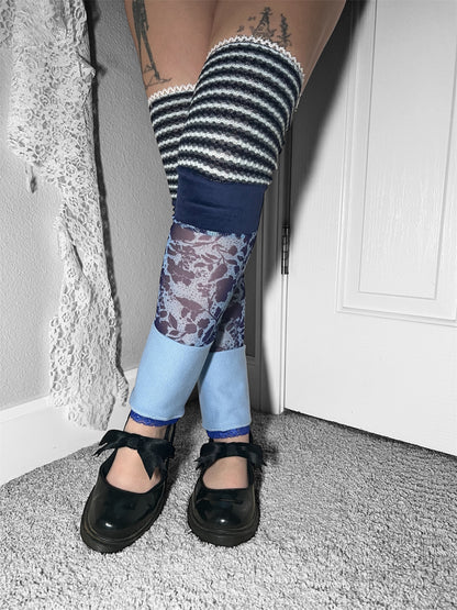 blue hour - leg warmers