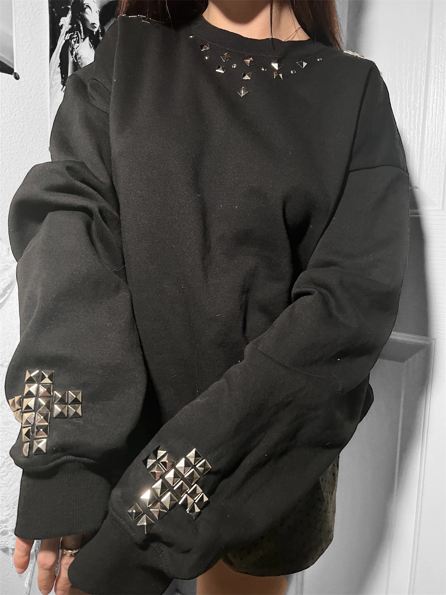 broken halo - crewneck sweater