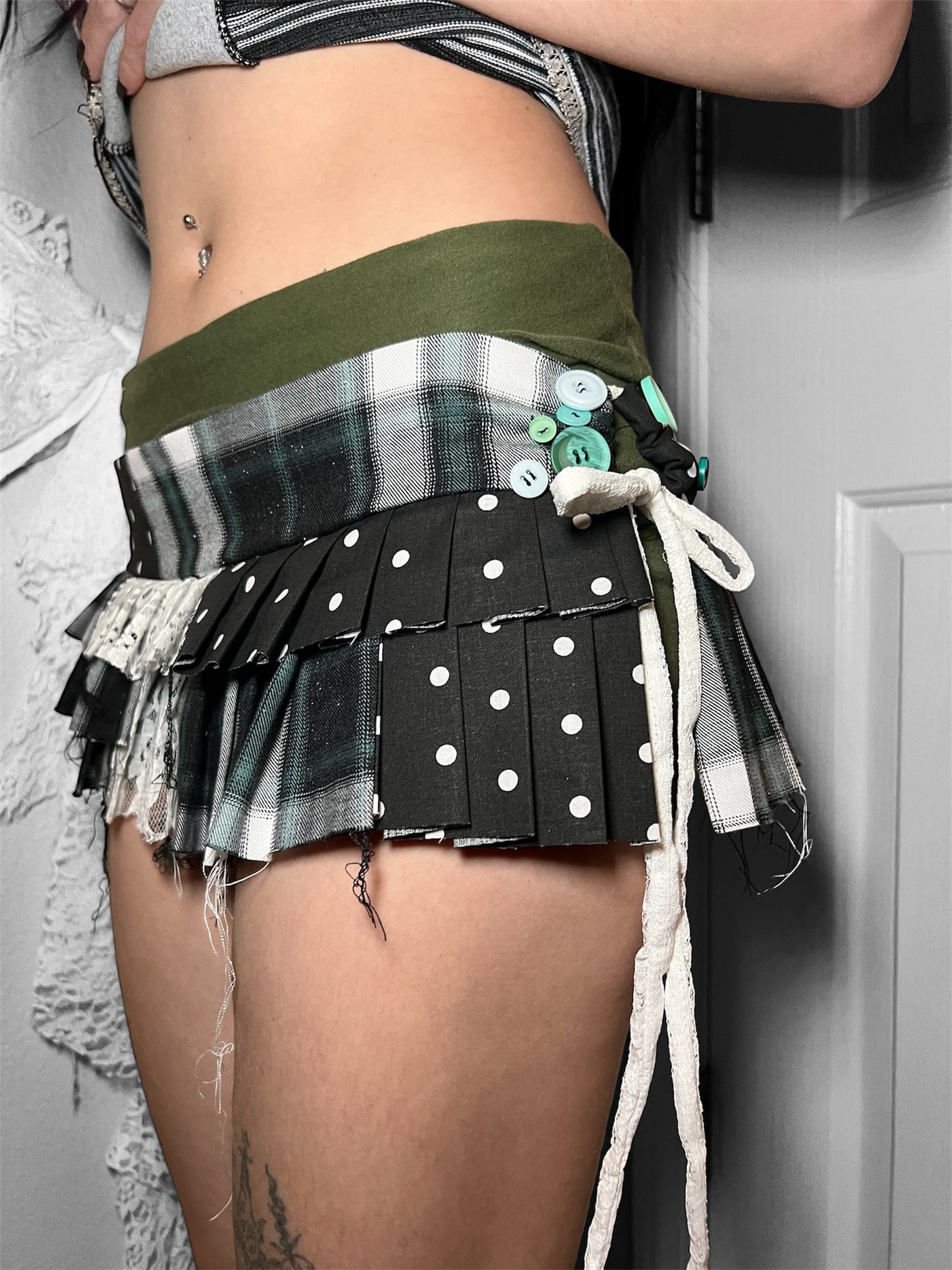 moss requiem - mini skirt