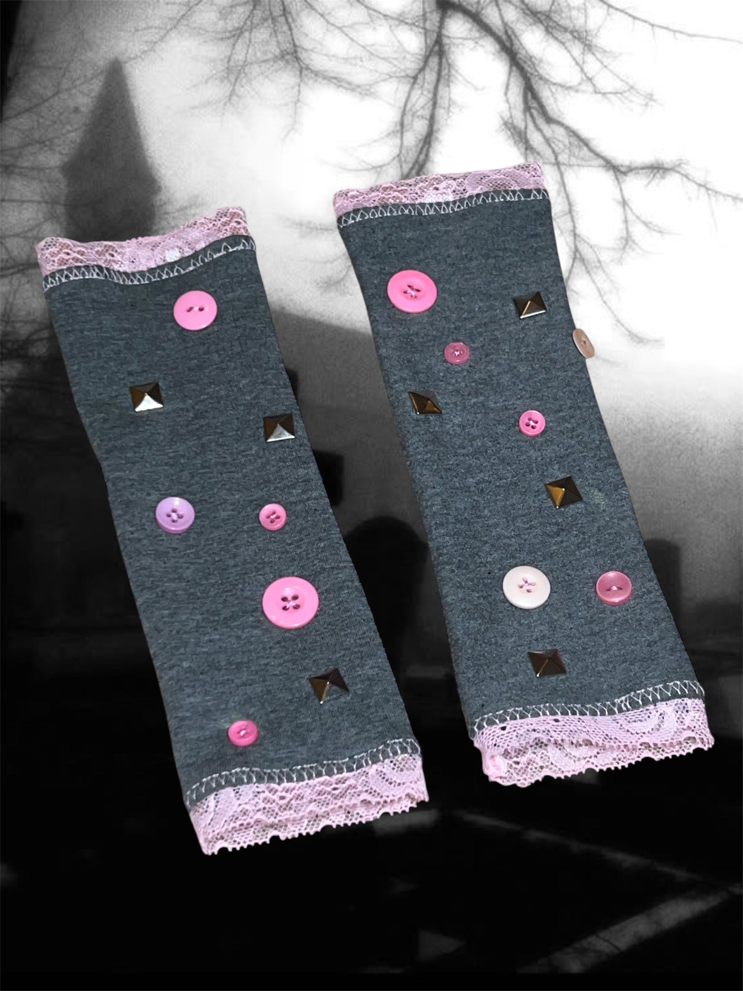 pastel grave - arm warmers