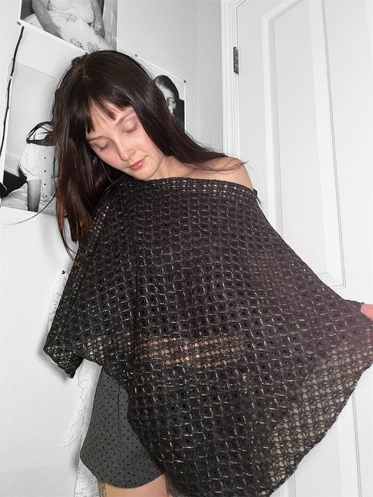 grieflight - crochet poncho