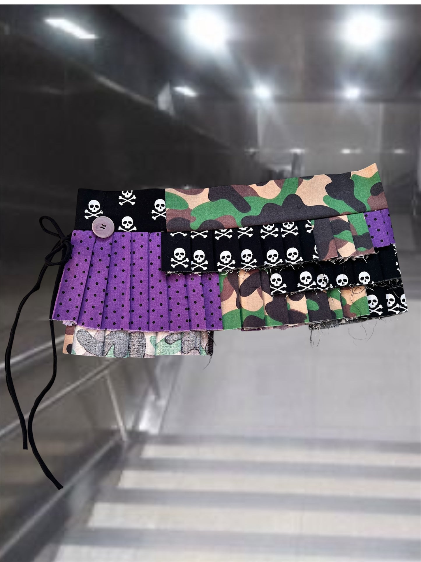 skullgarden riot - mini skirt