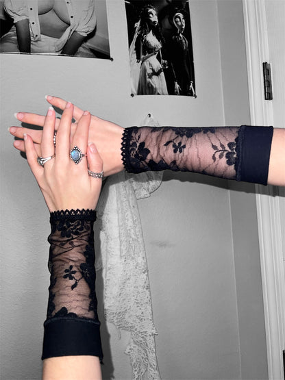 ink rose - arm warmer