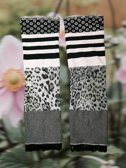 graveyard cat - leg warmers
