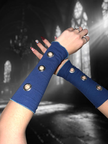 Grommet Wrist Warmers